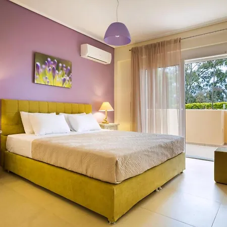 Deluxe Kefalonia Lotos 3 Bedroom Sea View Karavomilos Villa